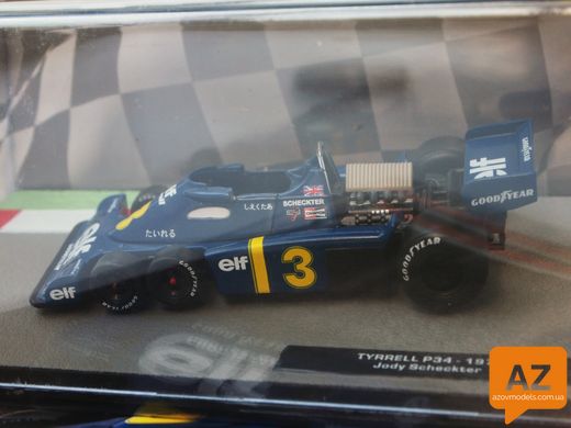 Formula 1 Auto Collection №13 - Tyrrell P34 - Джоди Шектер (1976) 