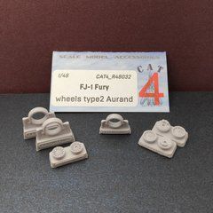 Колеса для винищувача FJ-1 Fury (тип 2)