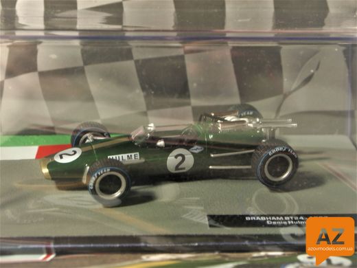 Formula 1 Auto Collection №23 - Brabham BT24 - Денни Халм (1967) 