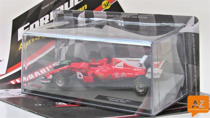 Formula 1 Auto Collection №32 - Ferrari SF70H - Себастиан Феттель (2017) 