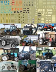 Декалі для тракторів Беларусь