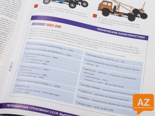 Легендарные грузовики СССР №45, МАЗ-509