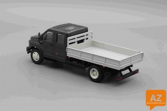 ГАЗон Next ГАЗ-C42R33 бортовой, т.-сер./ сер
