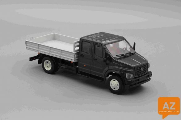 ГАЗон Next ГАЗ-C42R33 бортовой, т.-сер./ сер