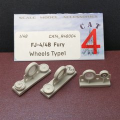Колеса для истребителя FJ-4/4B Fury (тип 1)