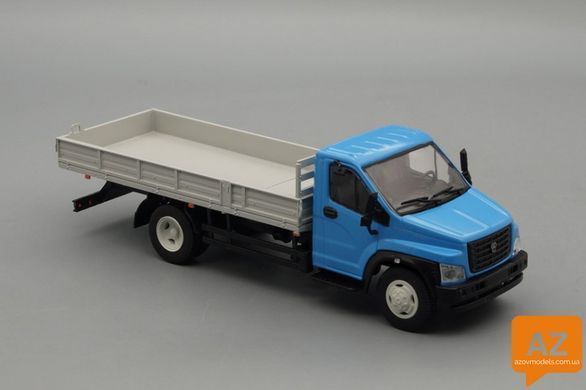 ГАЗон Next ГАЗ-C41R33 бортовой, голубой