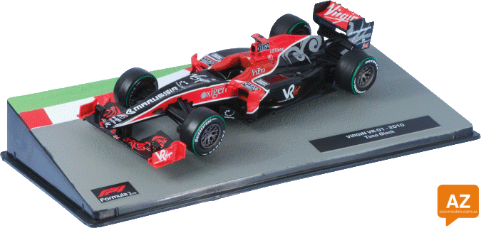Formula 1 Auto Collection №49 - Virgin VR-01 - Тимо Глок (2010) 