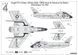 Декали для истребителя Vought F7U Cutlass ранние