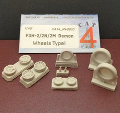 Колеса для истребителя F3H-2/2N/2M Demon (тип 1)