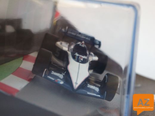Formula 1 Auto Collection №16 - Brabham BT52B - Нельсон Пике (1983) 