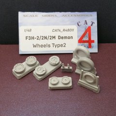 Колеса для истребителя F3H-2/2N/2M Demon (тип 2)