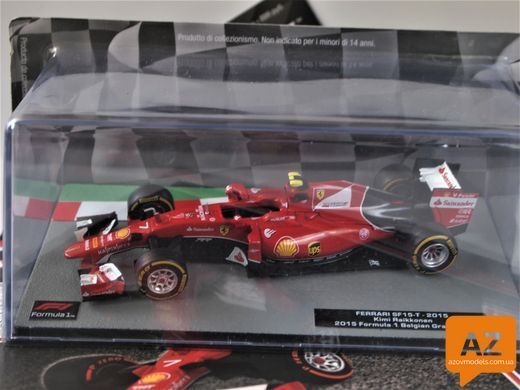 Formula 1 Auto Collection №52 -&nbsp;Ferrari SF-15T - Кими Райкконен (2015)&nbsp;