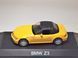 BMW Z3 cabrio soft top yellow
