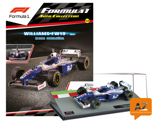 Formula 1 Auto Collection №54 -&nbsp;Williams FW19 - Жак Вильнёв (1997)