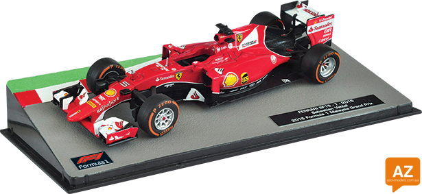 Formula 1 Auto Collection №5 - Ferrari SF15-T - Себастьян Феттель (2015) 