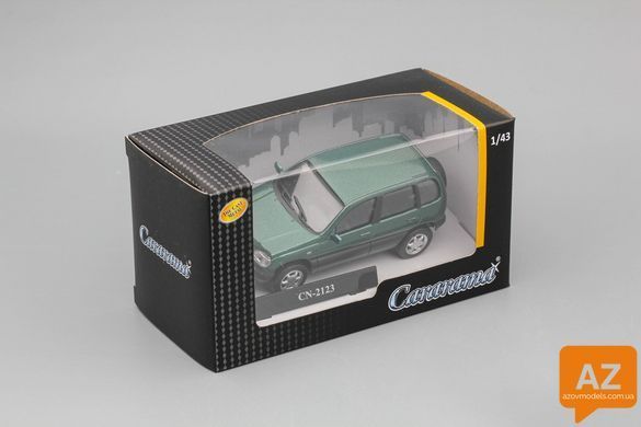 Niva Chevrolet 2123, metallic green