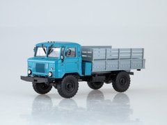 ГАЗ-66 бортовой (голубой/серый)