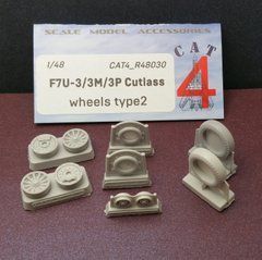 Колеса для винищувача F7U-3/3M/3P Cutlass (тип 2)